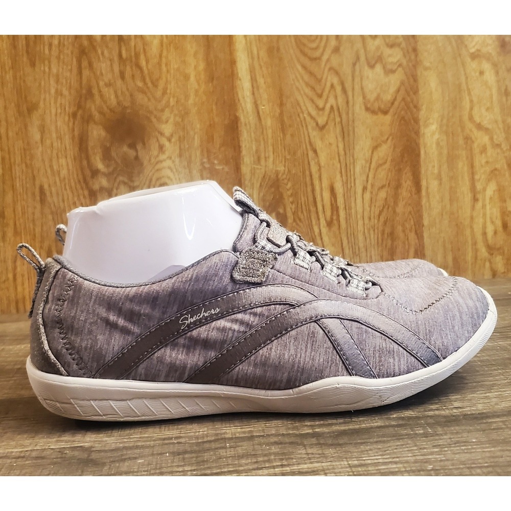 Skechers‎ Slip On Casual Shoes Women's Size 6.5 Gray